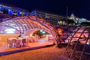 Festival de Cannes 2018 : Restaurant Éphémère S.Pellegrino sur la Plage du Marriott